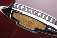 Detail 2: Oldsmobile, Hydramative Drive badge.