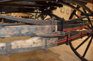 Front axle detail view.